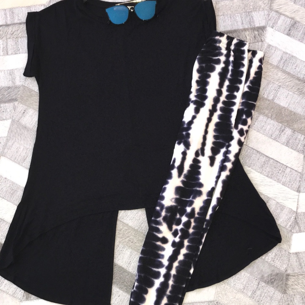 Shirt and leggings sold together!